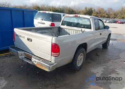 1999 Dodge Dakota Slt/Sport from USA, damaged, VIN 1B7GL22X7XS185559